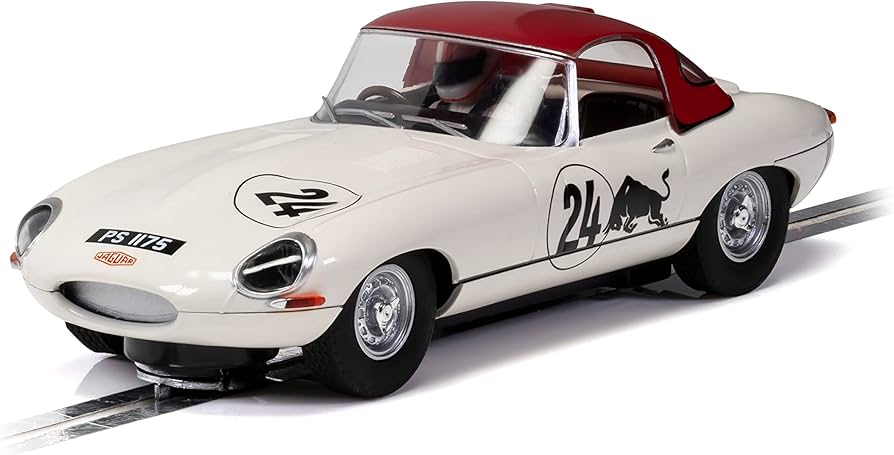 Scalextric C4232 Jaguar E-Type No. 24, Goodwood Revival - C4232