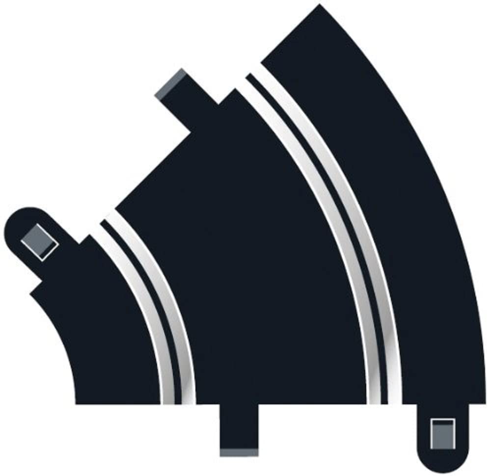 Scalextric C8202 Sport Racing Track - R1 Inner Curve 45 Arc - 2 pcs