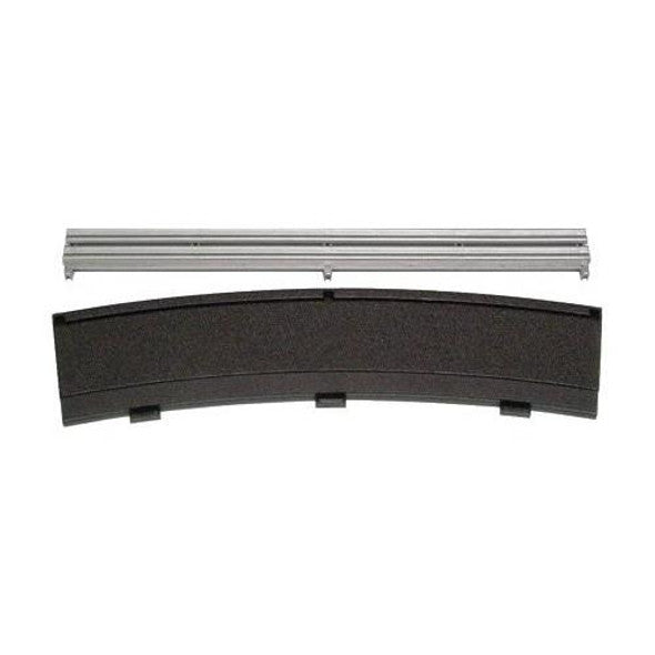 Scalextric Borders, Black, Barriers, R4, 4pk - C8288