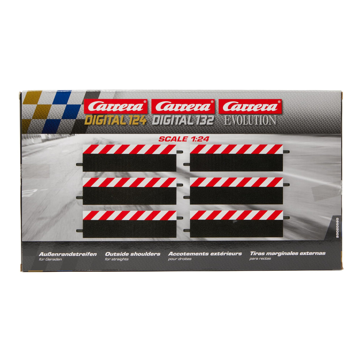 Carrera Outside shoulder straight (6) - CAR20560