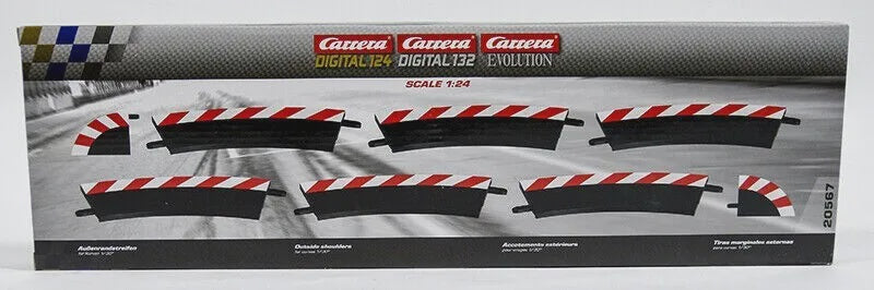 Carrera Outside shoulder curve 1/30° (6), end piece (2) - CAR20567