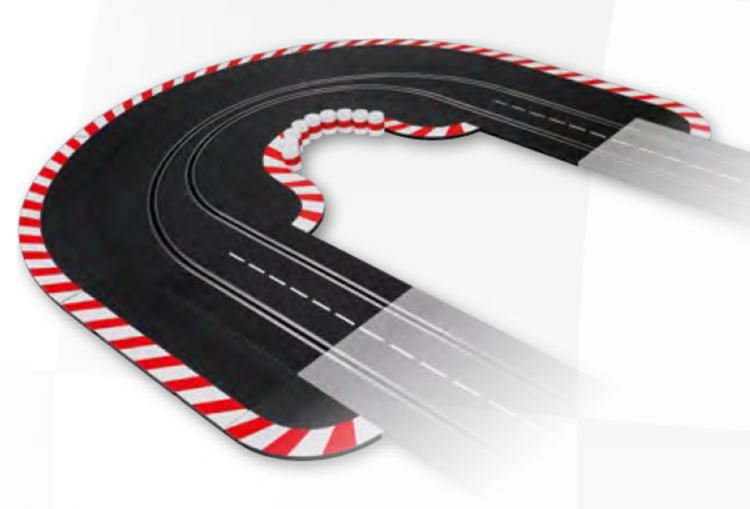 Carrera 20613 Hairpin Curve Slot Car Race Track - CAR20613