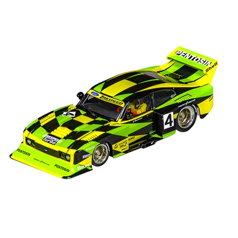 Carrera Digital 1:24 Slot Car - Ford Capri Zakspeed Turbo "Jargen Hamelmann-Team, No. 4" - CAR23956