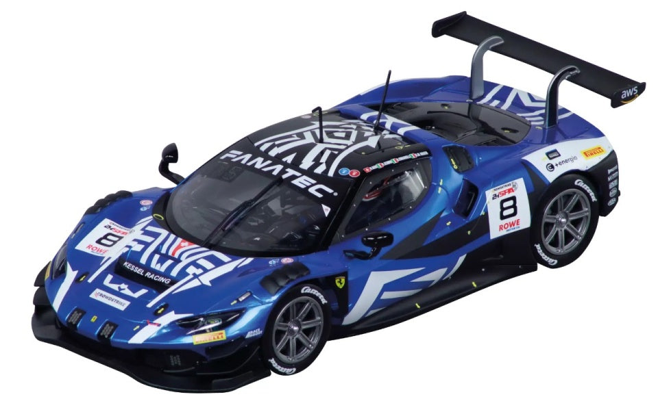 Carrera 1:24 Digital Slot Car - Ferrari 296 GT3 «Kessel Racing, No.8« 24H Spa 2024 #23989