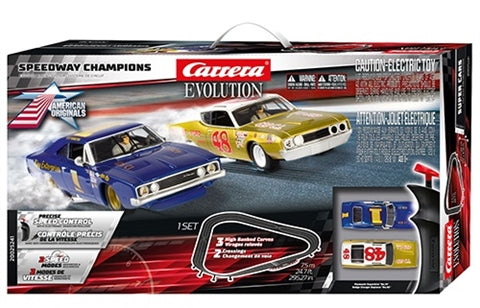 Carrera 25241 Speedway Champions Slot Car Set 1:32 - CAR25241