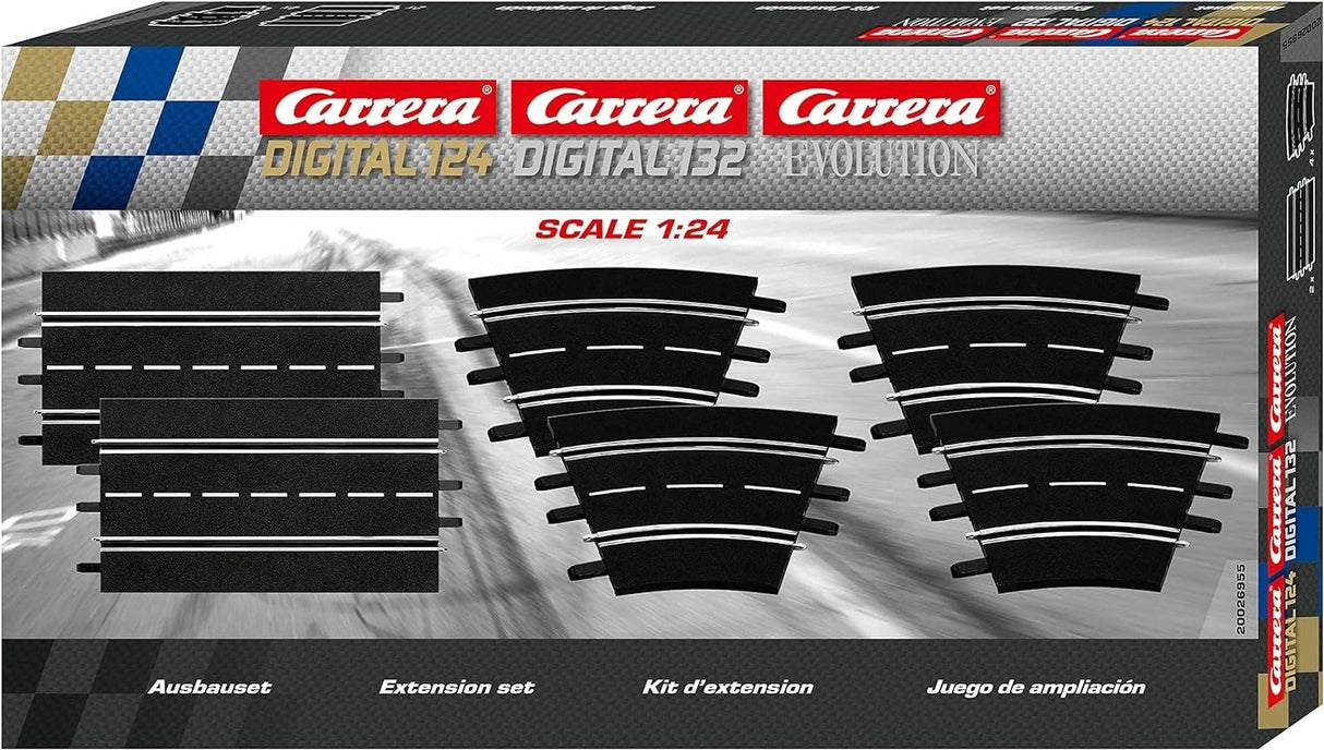 Carrera Extension set (2 straights, 4 curves 1/30°) - CAR26955