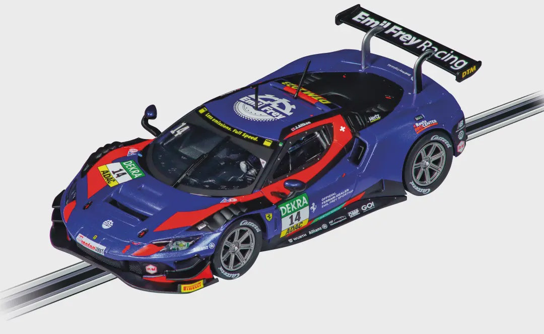 Carrera Evolution 1:32 Ferrari 296 GT3 "Emil Frey Racing, No.14", DTM 2023 Slot Car