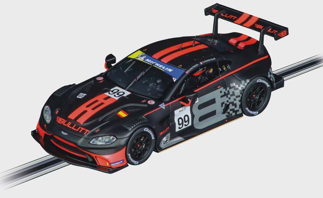 Carrera Evolution 1:32 Aston-Martin Vantage GT3 "Bullitt Racing, No.99" Slot Car