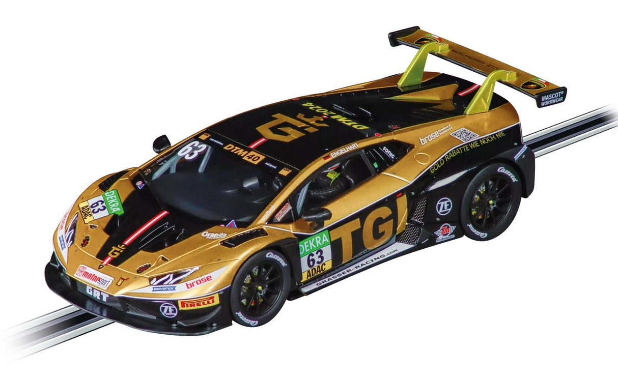 Carrera 1:32 Evolution Slot Car - Lamborghini Huracán GT3 Evo2 "GRT Grasser Racing, No.63" DTM 2024 #27814