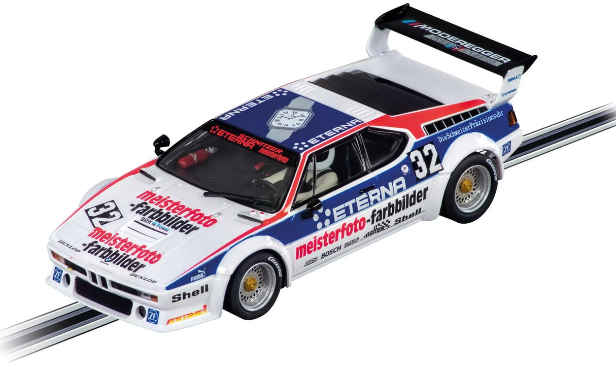 Carrera 1:32 Evolution Slot Car - BMW M1 Procar "Moderegger Race and Classics, No.32" #27833