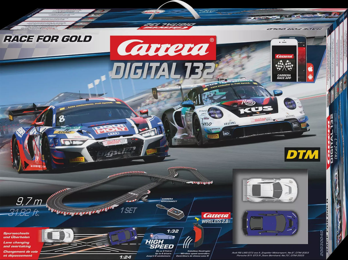 Carrera 1:32 Digital 30040 Race for Gold Slot Car Set