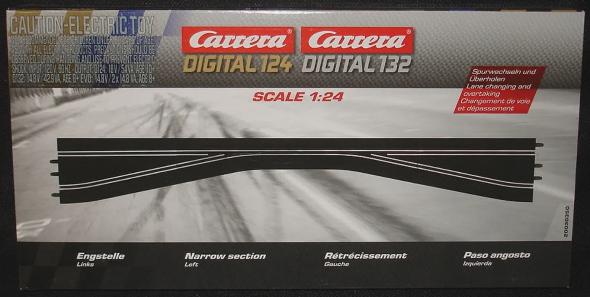 Carrera Narrow Section, Left - CAR30350
