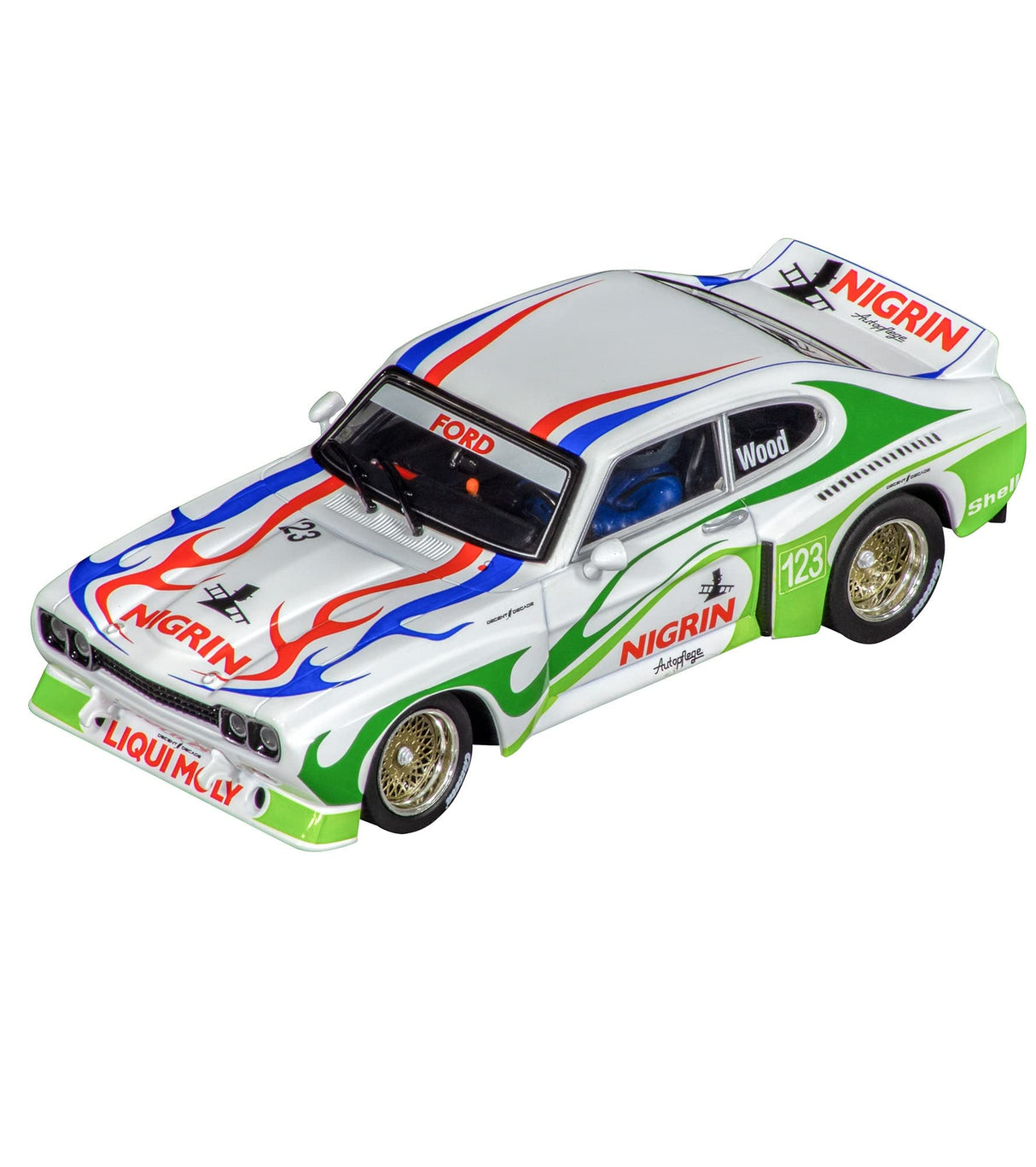 Carrera CAR31046 Ford Capri 3100 RS "R.Wood, No.123" - CAR31046