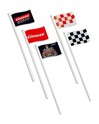 Carrera 61650 Flags (10 per pack), For use only with GO!!! - CAR61650