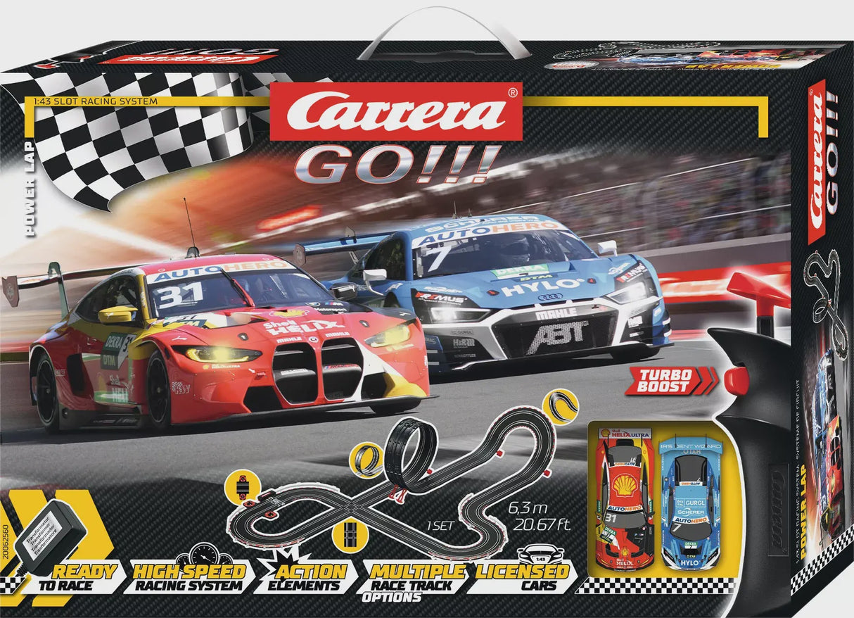 Carrera Go!!! Power Lap Slot Car Set