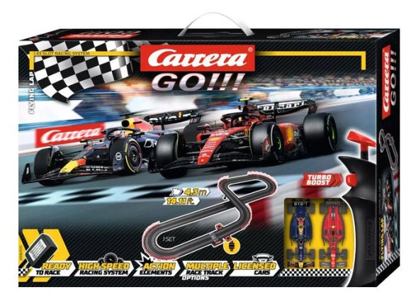 Carrera 62572 Go!!! Flying Lap Slot Car Set