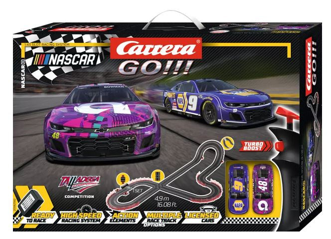 Carrera Go!!! NASCAR Talladega Competition Slot Car Set