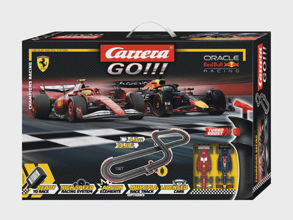 Carrera Go!!! 1:43 Champion's Racing Slot Car Set #62603