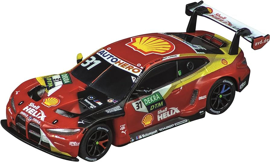 Carrera GO!!! 1:43 Slot Car - BMW M4 GT3 DTM "Sheldon van der Linde, No.31" - CAR64224