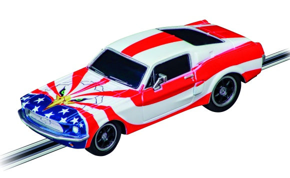Carrera 64289 1/43 GO!!! Ford Mustang 1967 - Stars 'n Stripes