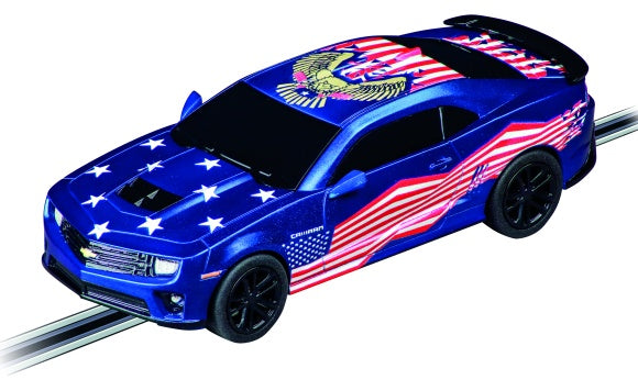 Carrera 64290 1/43 GO!!! Chevy Camaro - Stars 'n Stripes