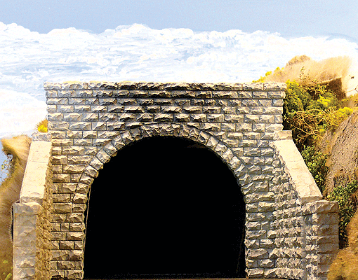 Chooch HO Double Cut Stone Tunnel Portal - CHO8350