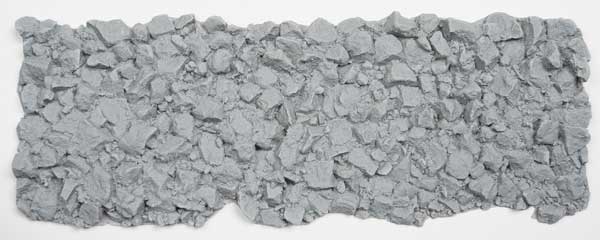 Chooch Flexible Textured Freight Car Load Sheets -- Stone Rip Rap - Large 11-1/2 x 4" 29.2 x 10.1cm - CHO8600