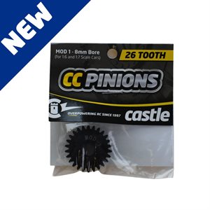 Castle Creations CC PINION 26T-MOD 1 8MM BORE - CSE010006529