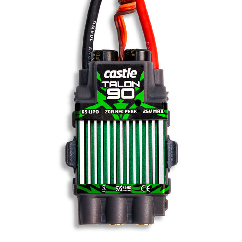 Castle Creations Talon 90- Amp 25V BL ESC W/20amp BEC 010-0097-00 - CSE010009700