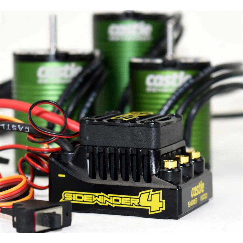 Castle Creations SW4, 12.6V 2A BEC WP SL ESC, 1415-2400 Sens Motor - CSE010016407