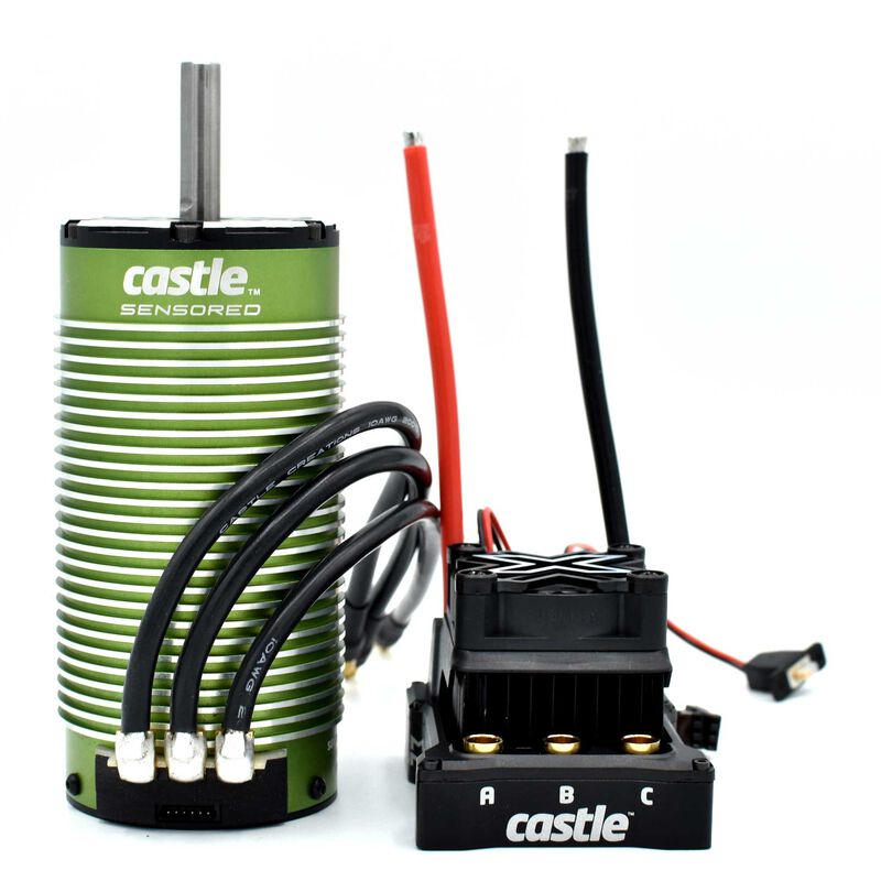 Castle Creations 1/6 Mamba Monster X 8S WP ESC 2028-800KV sensored - CSE010016501