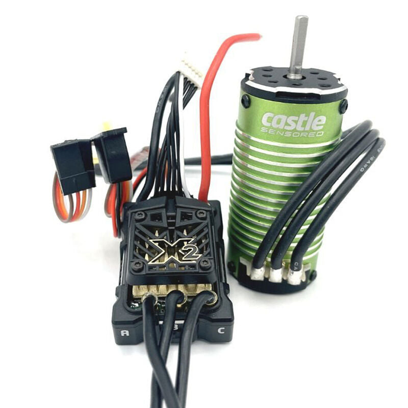 Castle Creations MAMBA MICRO X2,16.8V,WP ESC(4.0mm)1007-6350KVCOMBO - CSE010017106