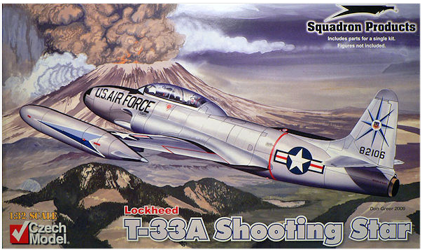 Czech Model 1:32 Lockheed T-33A Shooting Star Plastic Model Kit