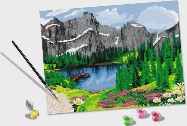 CreArt: Mountain View 12x16