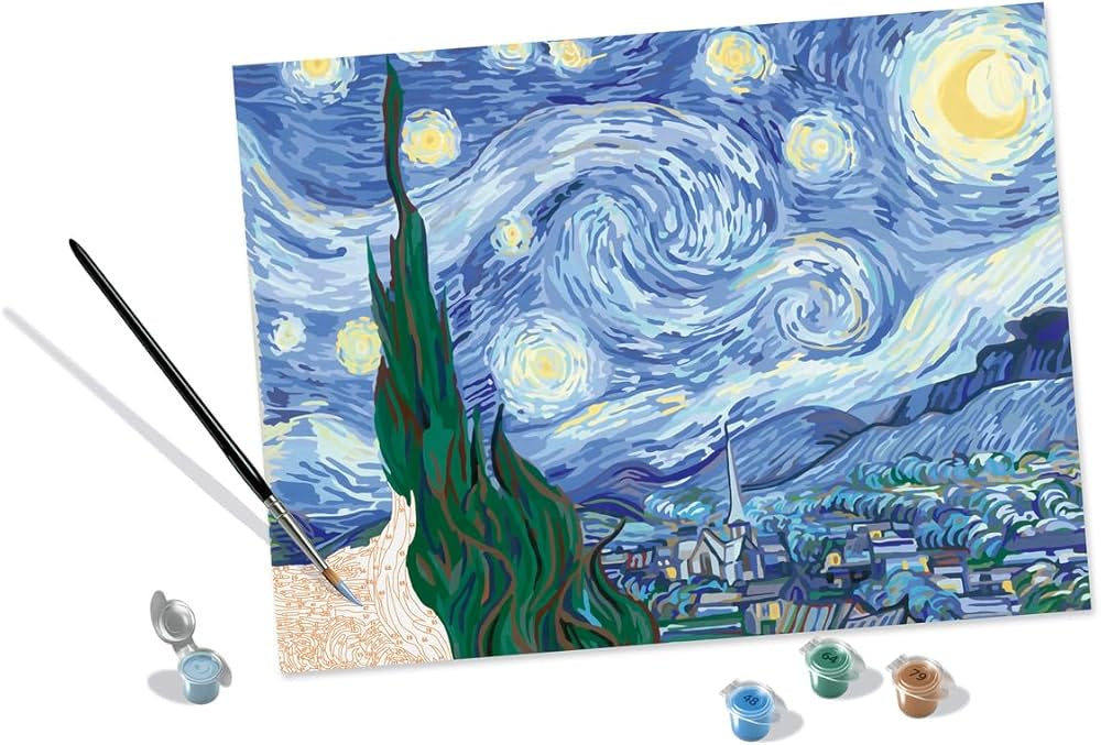 CreArt: Van Goh The Starry Night 12x16