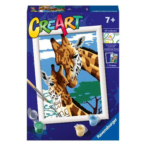 CreArt: Cute Giraffes 5x7