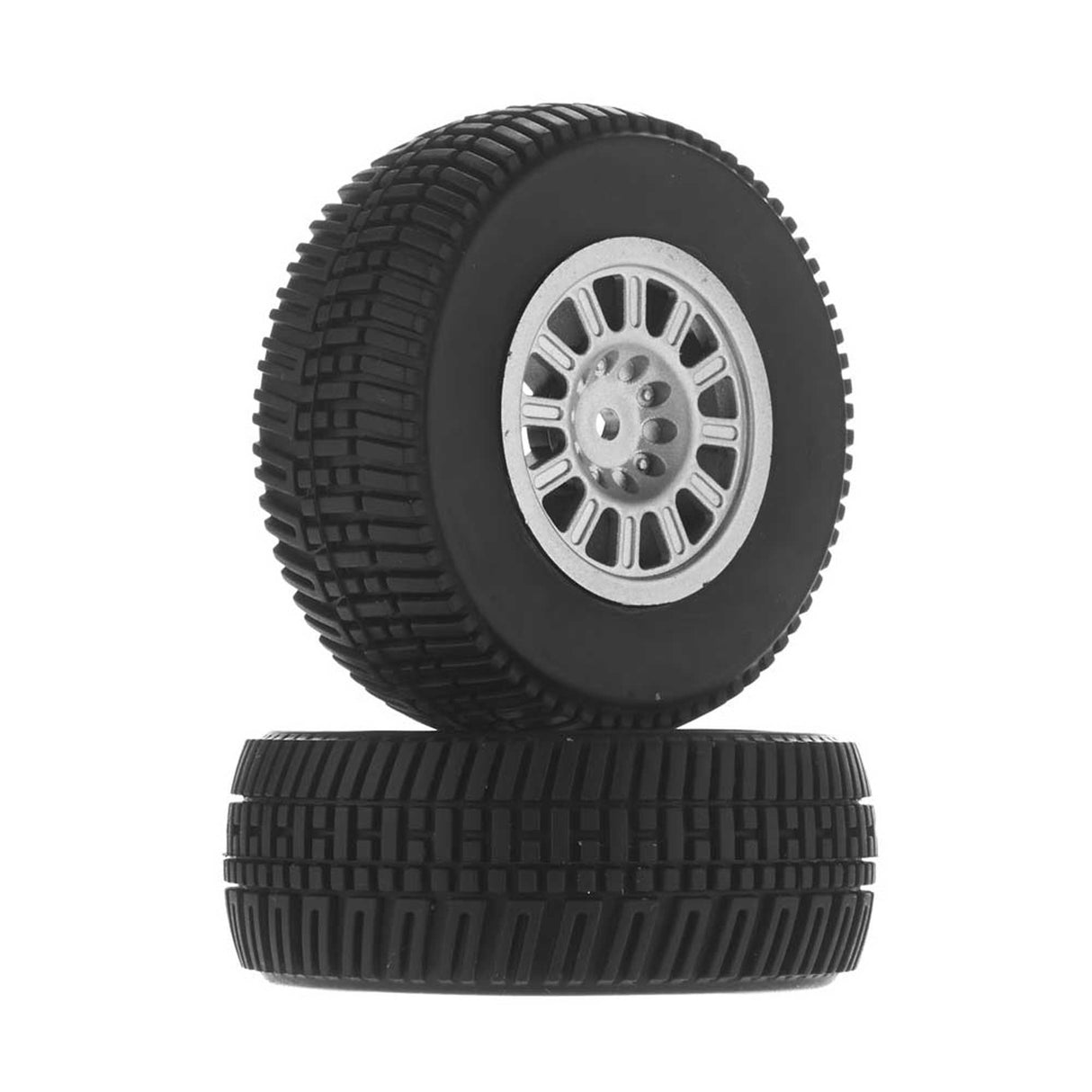 Dromida Wheel/Tire Assembled SC 4.18 (2)