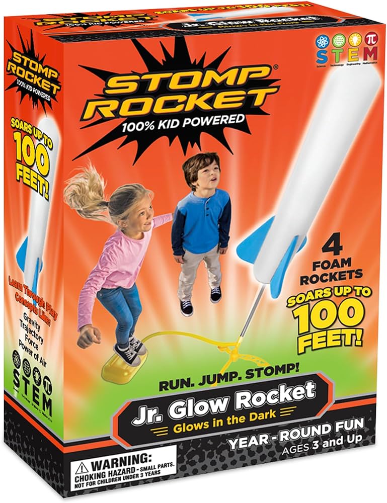 D&L Toys Junior Stomp Rocket Kit - D+L20005