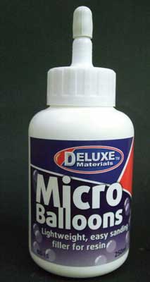 Deluxe Materials Microballoons Filler: 250ml - DLMBD15