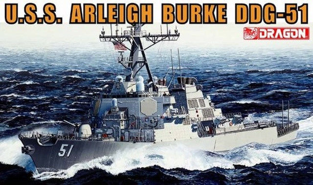USS Arleigh Burke DDG-51 Destroyer 1/350 Dragon Models