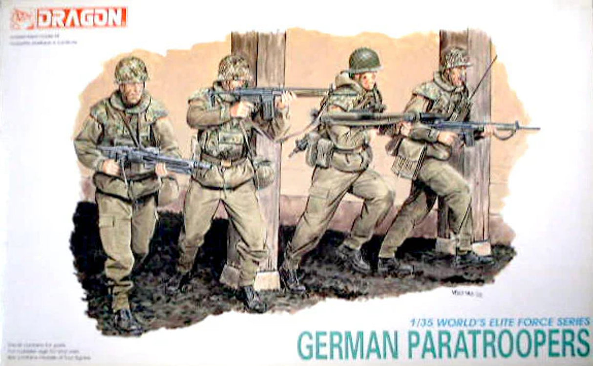 1/35 GERMAN PARATROOPERS (4)