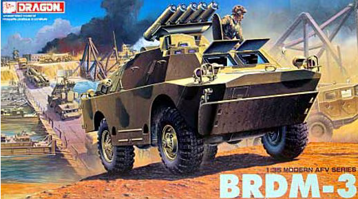 Dragon Models 1:35 BRDM-3 Plastic Model Kit