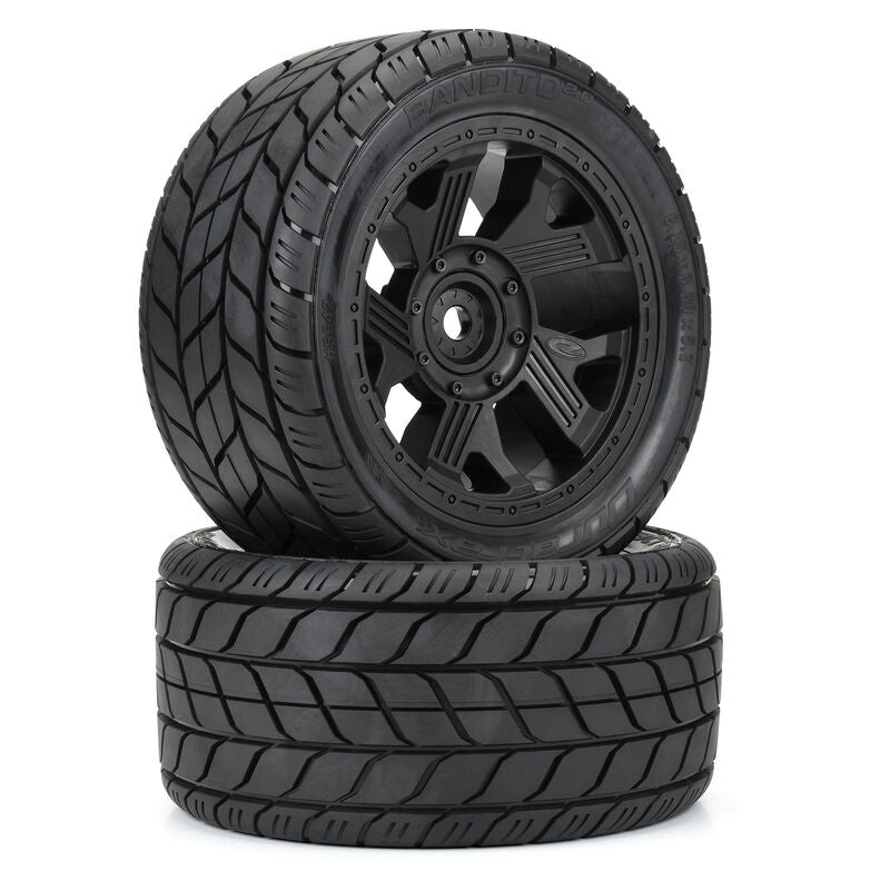 1/5 Bandito 2.0 Fr/Rr 5.7 MTD 24mm Blk Ripper (2)
