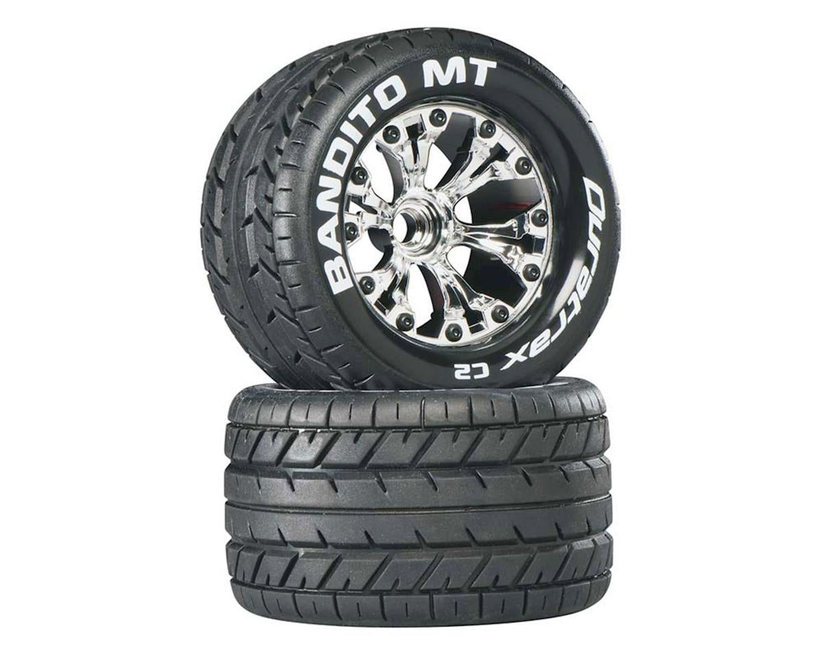 Duratrax BANDIOT MT 2.8 2WD MOUNTED FRONT CHROME - DTXC3501