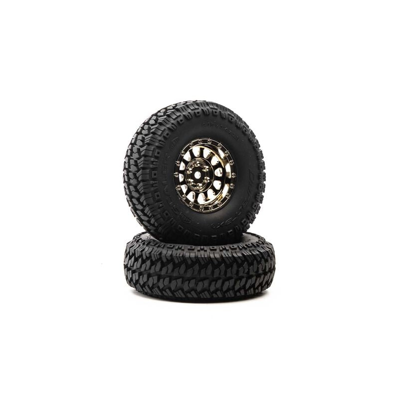 Duratrax Class 1 Scaler CR C3 Mntd 1.9" Blk/Chr (2) - DTXC4066