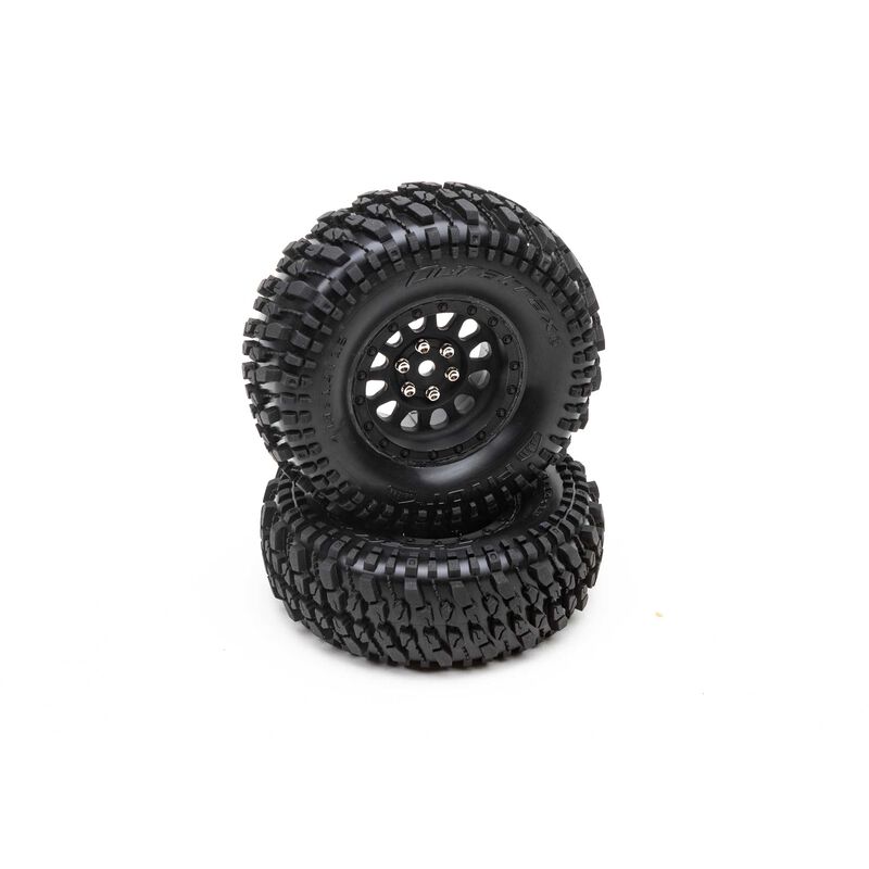Duratrax Class 1 PIVOT CR C3 Mounted 1.9" Blk (2) - DTXC4068
