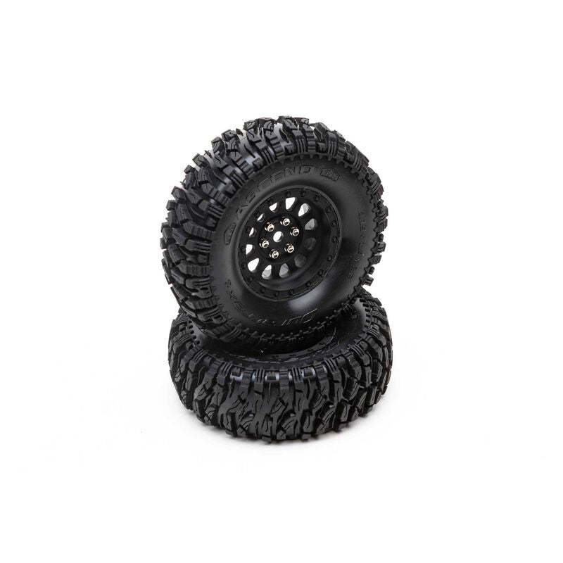 Duratrax Class 1 Ascend CR C3 1.9" Blk (2) - DTXC4071