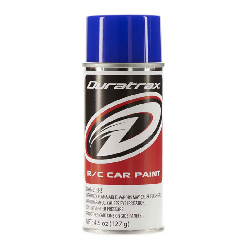Duratrax Polycarb Spray Blue Flash 4.5 oz - DTXR4252