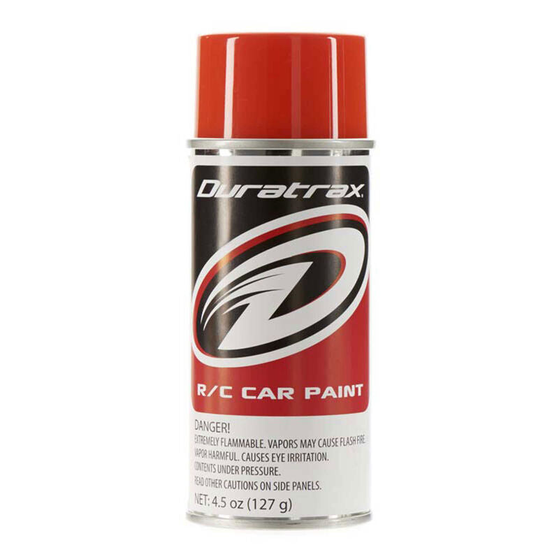 Duratrax Polycarb Spray Competition Orange 4.5 oz - DTXR4256