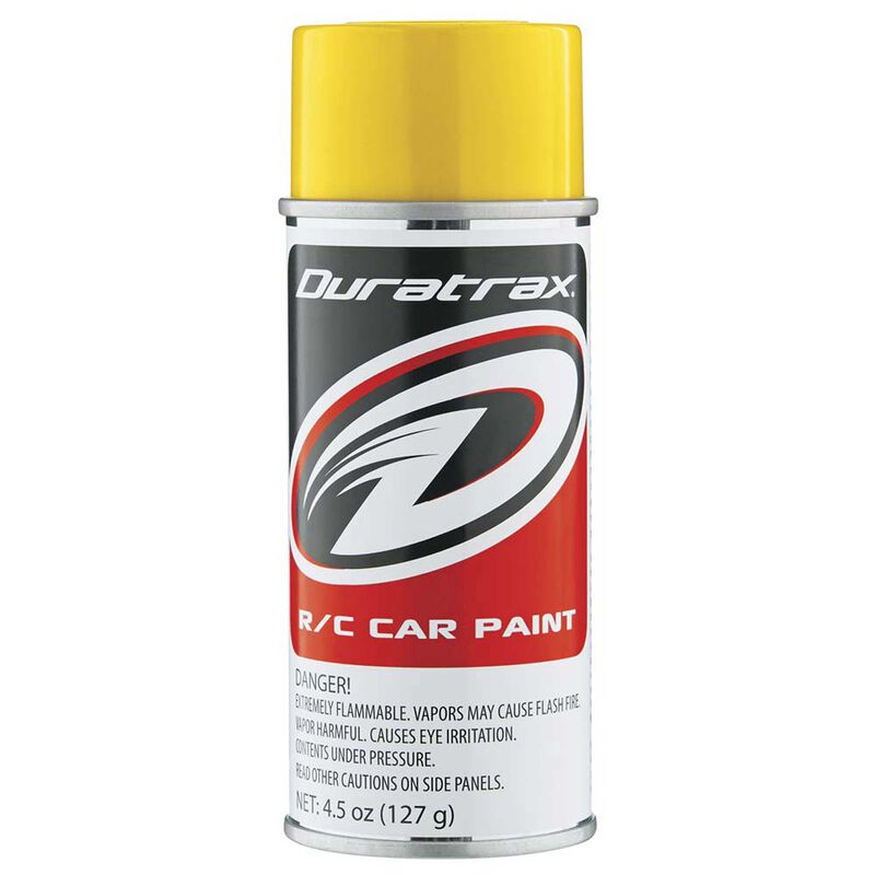Duratrax Polycarb Spray Candy Yellow 4.5oz - DTXR4295